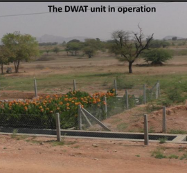 The DWAT unit in operation