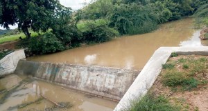 Check dam at Anantapur. Photo: ICRISAT